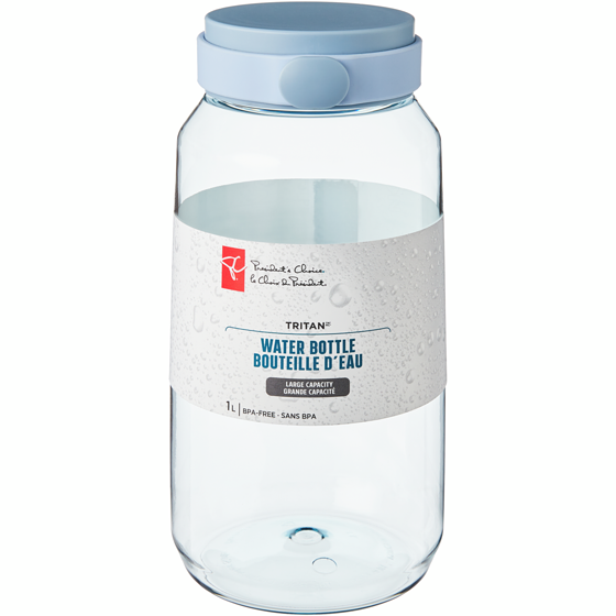 le Choix du Président Bouteille d’eau Tritan à grande capacité − bleu 1 ea, 4,49 $/1ch