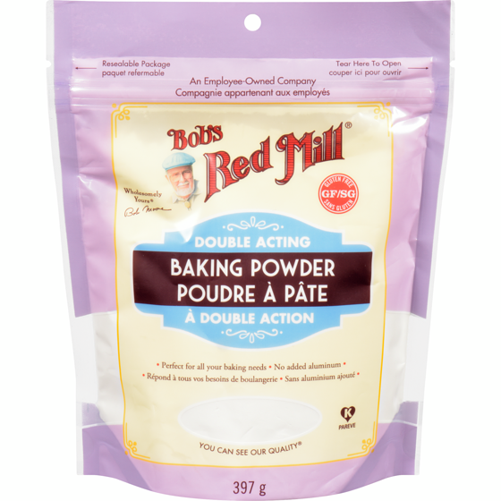 Bob’s Red Mill Poudre à pâte à double action 397 g, 1,76 $/100g
