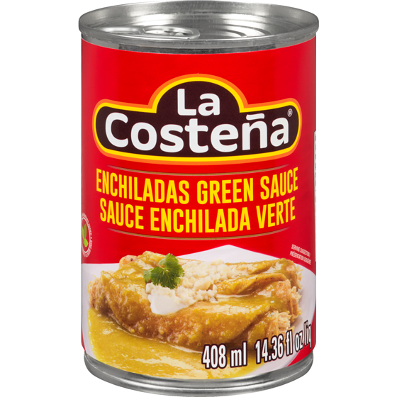 La Costena Sauce enchilada verte 408 ml, 1,10 $/100ml