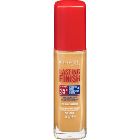 Rimmel London Lasting Finish 35 Hour Foundation Latte - 410 30 ml, $46.63/100ml