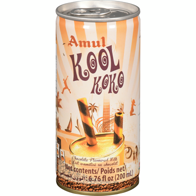 Amul Kool Koko 200 ml, $1.15/100ml