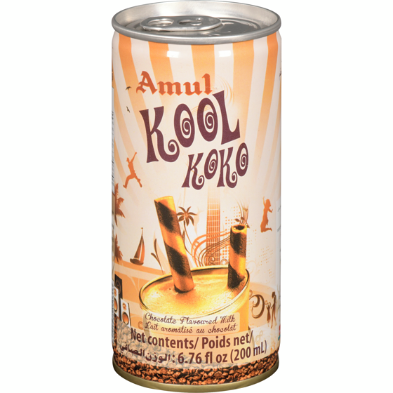 Amul Kool Koko 200 ml, $1.15/100ml