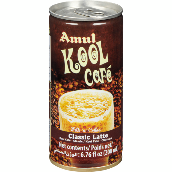 Amul Kool Café Classic Latte 200 ml, $1.15/100ml