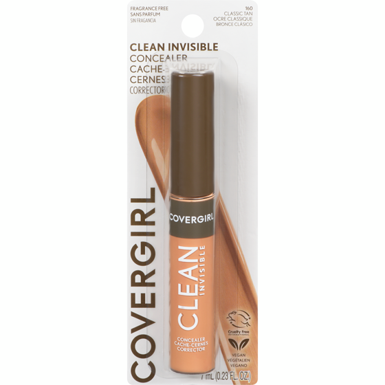 Cover Girl Clean Invisible Concealer Classic Tan - 160 7 ml, $157.00/100ml