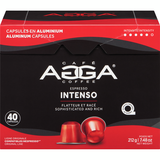 Agga Capsules Intenso Sophisticated And Rich 212 g, $10.84/100g
