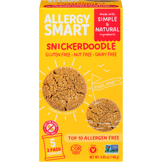 Allergy Smart Snickerdoodle Cookies 140 g, $3.56/100g