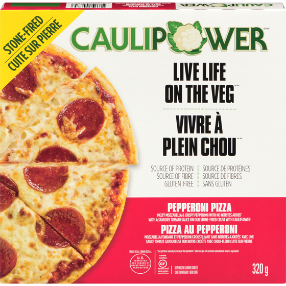 Caulipower Pepperoni Pizza 320 g, $5.31/100g