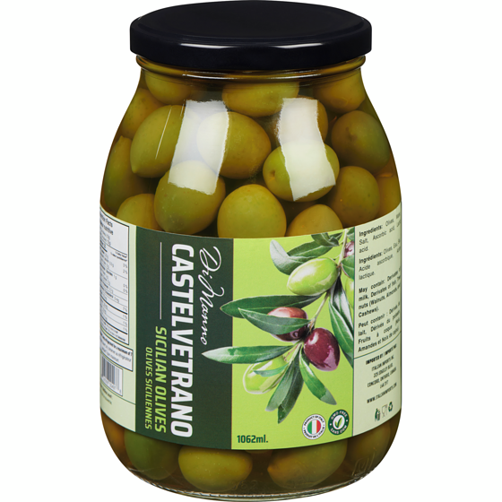 Di Manno Bakery Castelvetrano Olives 1 l, $0.90/100ml