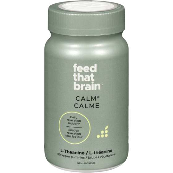 FEED THAT BRAIN Anti-Stress Gummy Calm Banana Blueberry Smoothie 60 ea, $0.40/1ea