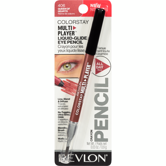 Revlon Colorstay Multiplayer Liquid-Glide Eye Pencil 406 Queen Of Hearts 1 ea, $14.99/1ea