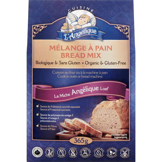 Cuisine L'Angelique Bread Mix Angélique Loaf 365 g, $2.33/100g