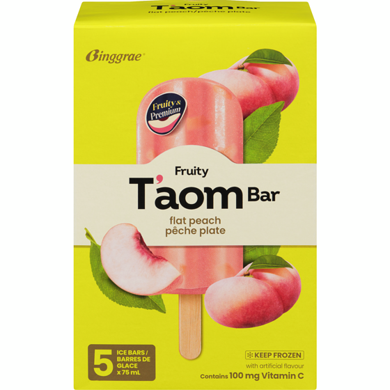 T'aom Bar Ice Bars Flat Peach 5x75.0 ml, $1.46/100g