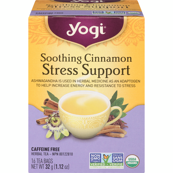 Yogi Soothing Cinnamon Stress Support 16 ea, $0.44/1ea