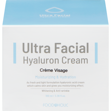 Foodaholic Ultra Facial Hyaluron Cream 100 ml, $14.99/100ml