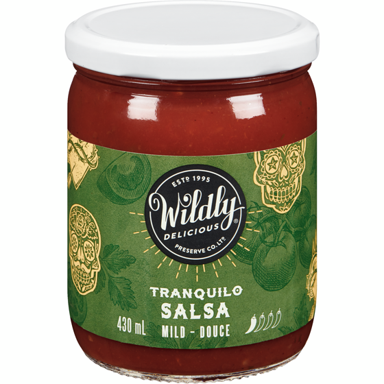 Wildly Delicious Salsa Tranquilo Mild 430 ml, $1.51/100ml