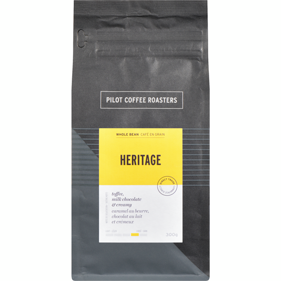 Pilot Coffee Roasters Whole Bean Heritage 300 g, $7.33/100g