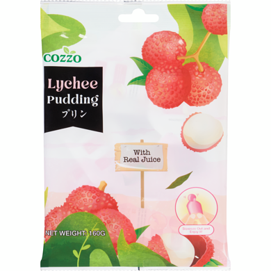 COZZO Pudding saveur litchi 160 g, 1,43 $/100g