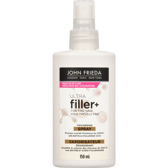 John Frieda Ultrafiller+ Thickening Spray 150 ml, $9.33/100ml