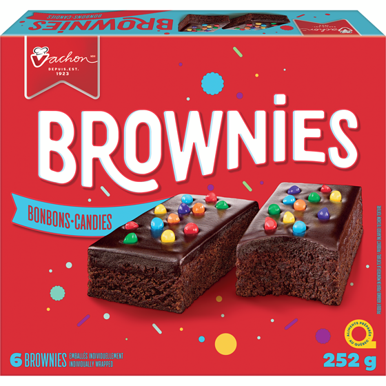 Vachon Brownies Candies 252 g, $1.58/100g
