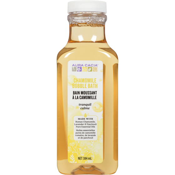 Aura Cacia Chamomile Bubble Bath 384 ml, $3.38/100ml