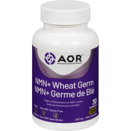 AOR Nmn+ Wheat Germ 200 Mg 30 ea, $2.00/1ea