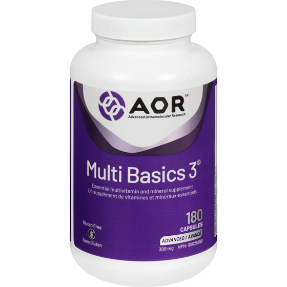 AOR Multi Basics 3 309 Mg 180 ea, $0.43/1ea