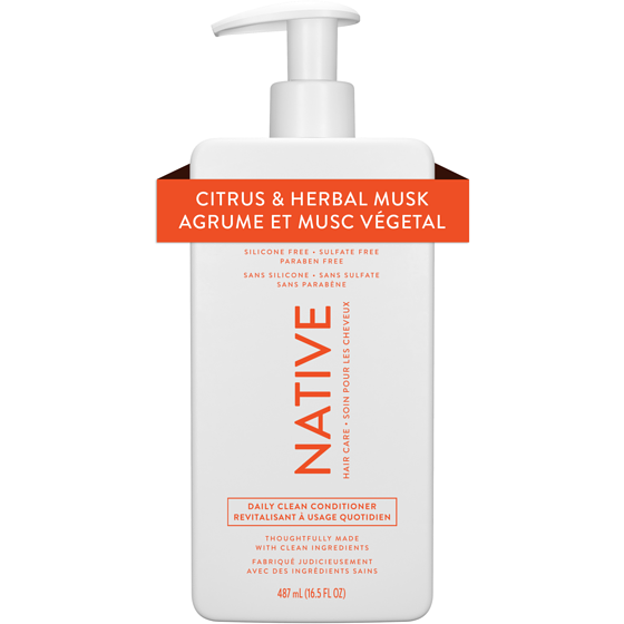 Native Daily Clean Citrus & Herbal Musk Conditioner 487 ml, $3.28/100ml
