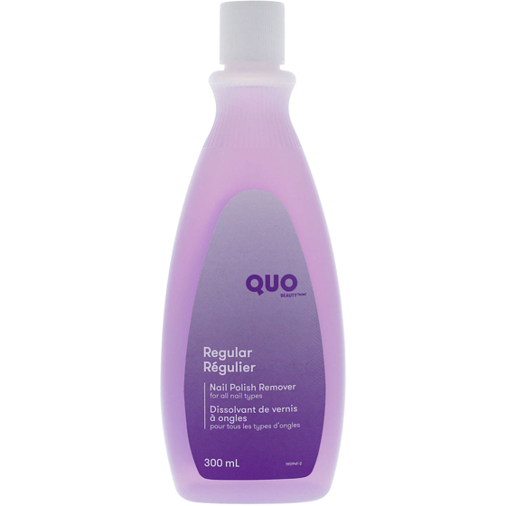 Quo Beauty Nail Polish Remover Regular 300 ml, $1.67/100ml