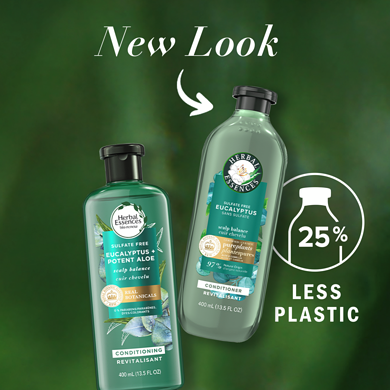 Herbal Essences Eucalyptus Sulfate Free Conditioner, Scalp