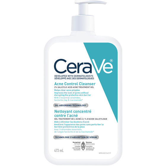 Cerave Acne Control Cleanser 473 ml, $5.92/100ml