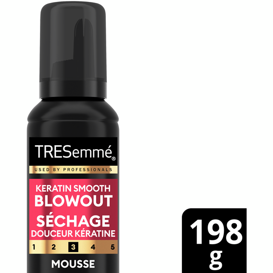 Tresemme Keratin Smooth Weightless Whipped Hair Mousse  198 g, $4.29/100g