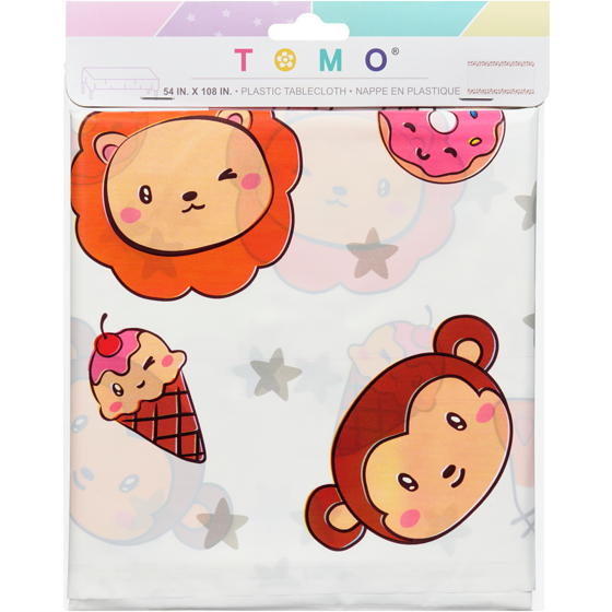 Tomo Kawaii Plastic Tablecloth 1 ea, $3.00/1ea
