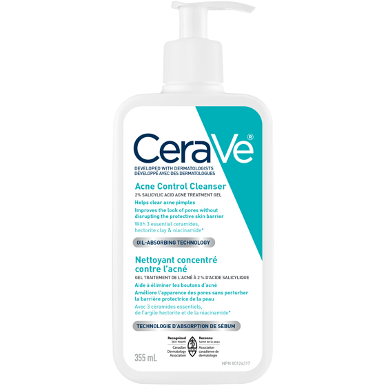 Cerave Acne Control Cleanser 355 ml, $7.32/100ml