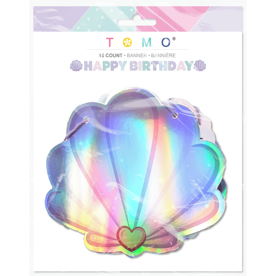 Tomo Mermaid Banner 1 ea, $4.00/1ea
