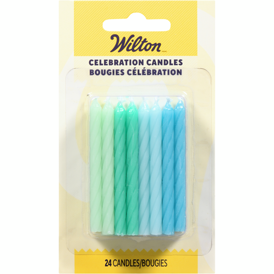 Wilton Bougies d'anniversaire 24 ea, 0,06 $/1ch