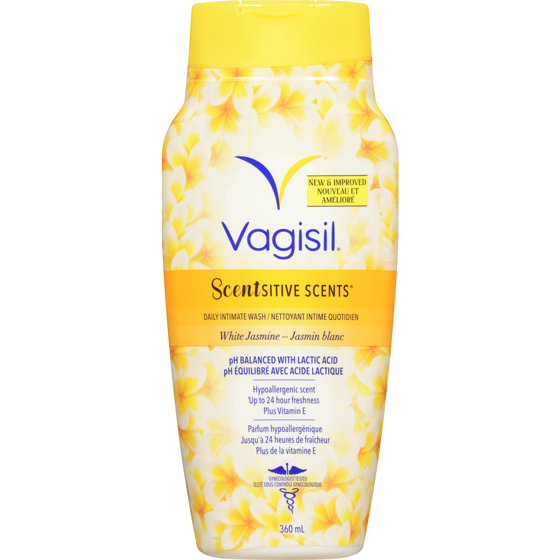 Vagisil Scentsitive Scents Daily Intimate Wash White Jasmine 360 ml, $3.05/100ml
