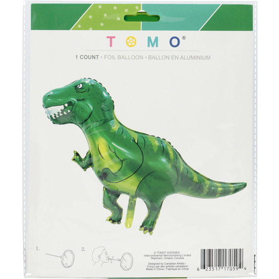 null Dinosaur Foil Balloon 1 ea, $3.50/1ea