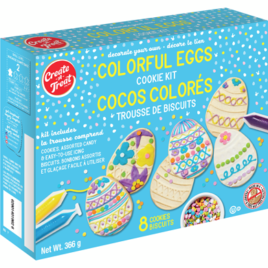 Create A Treat Cookie Kit, Colourful Eggs 366 g, $3.01/100g