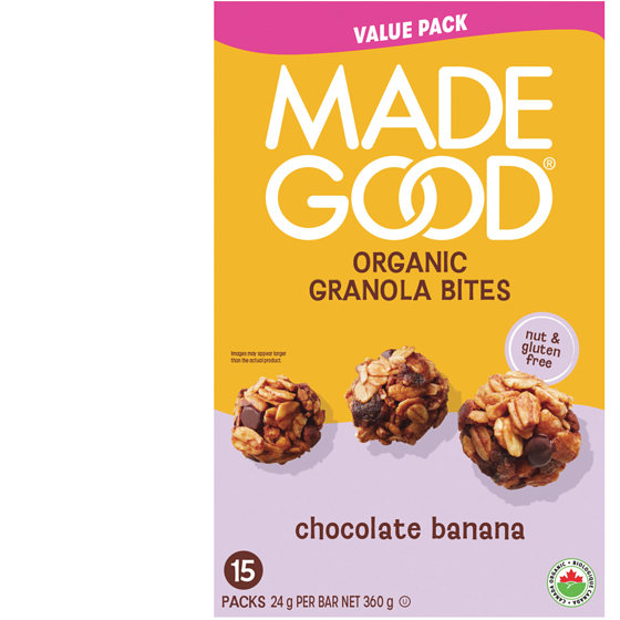 Made Good Granola Minis Chocolate Banana 360 g, $3.06/100g