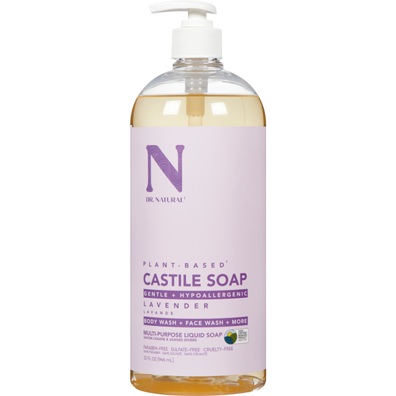 Dr. Natural Savon liquide à usages divers lavande 946 ml, 2,32 $/100ml