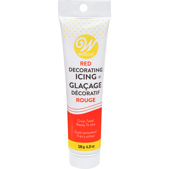 Wilton Glaçage décoratif rouge 120 g, 4,17 $/100g