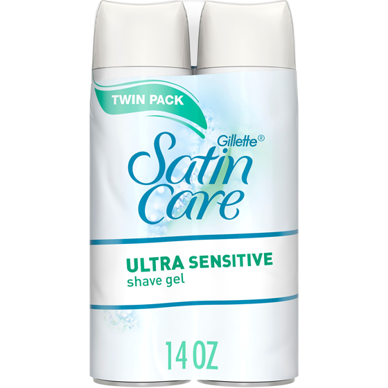 Gillette Gel à raser ultra sensible 396 g, 2,02 $/100g