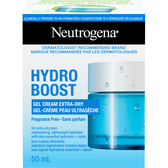 Neutrogena Gel-crème Peau ultrasèche NTG Hydro Boost, 50 ml, 42,98 $/100ml