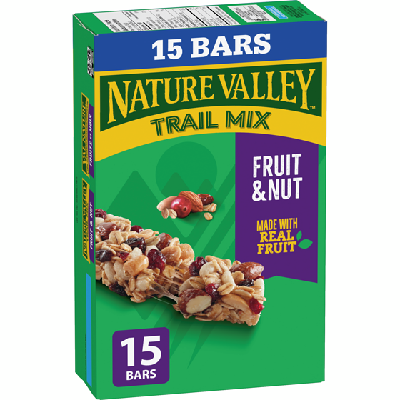 Nature Valley Trail Mix Fruit & Nut  525 g, $1.43/100g