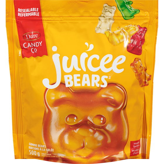 Dare Juicee Bears Candy Gummie Bears 500 g, $1.00/100g