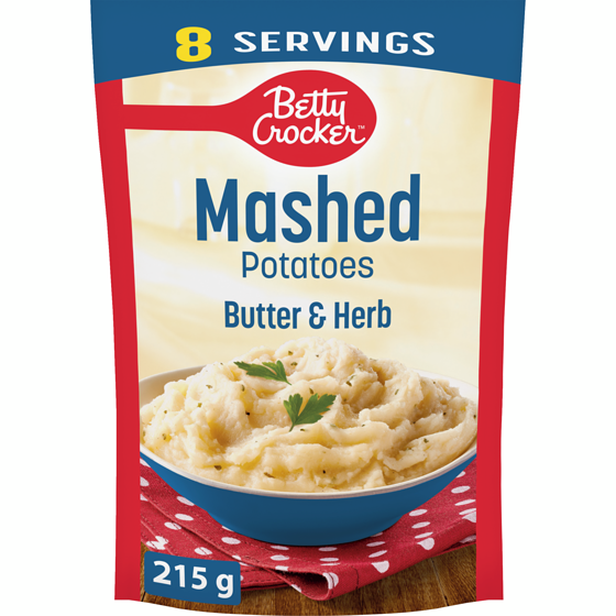 Betty Crocker Butter and Herb Potatoes 215 g, $1.76/100g