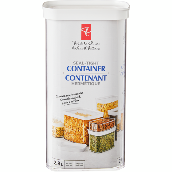 President's Choice Seal Tight Container 1 ea, $12.00/1ea