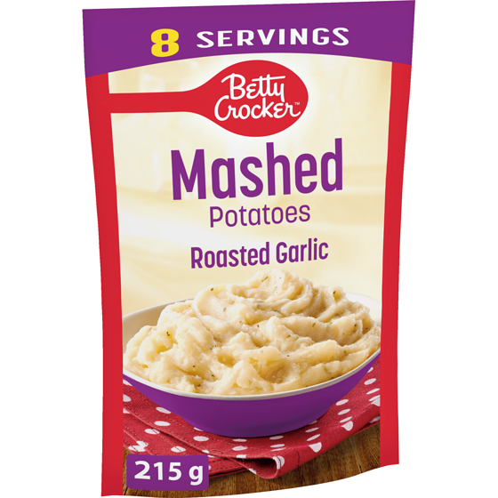 Betty Crocker Roasted Garlic Mashed Potatoes 215 g, $1.86/100g