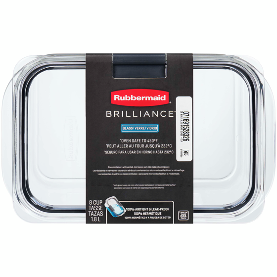 Rubbermaid Brilliance Food Storage Container 1 ea, $25.00/1ea