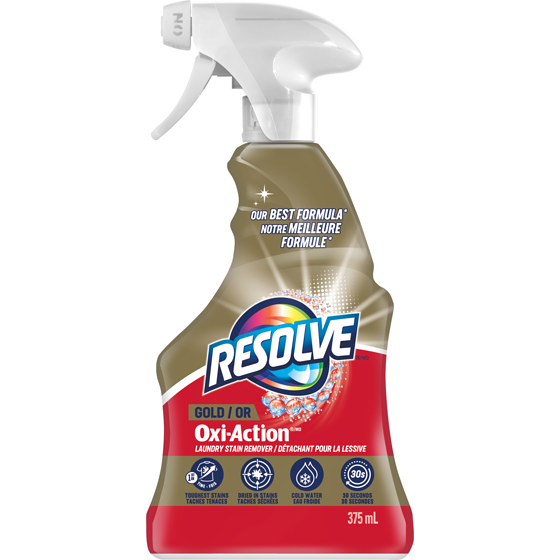Resolve Pre-Treat - Gold Oxi-Action 375 ml, $2.13/100ml